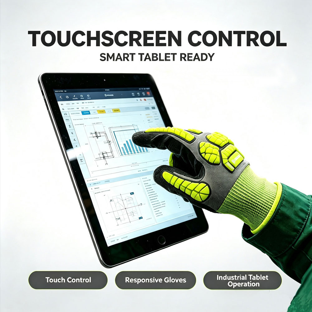 Work Glove Impact - ANSI A5 Cut Resistant Safety Work