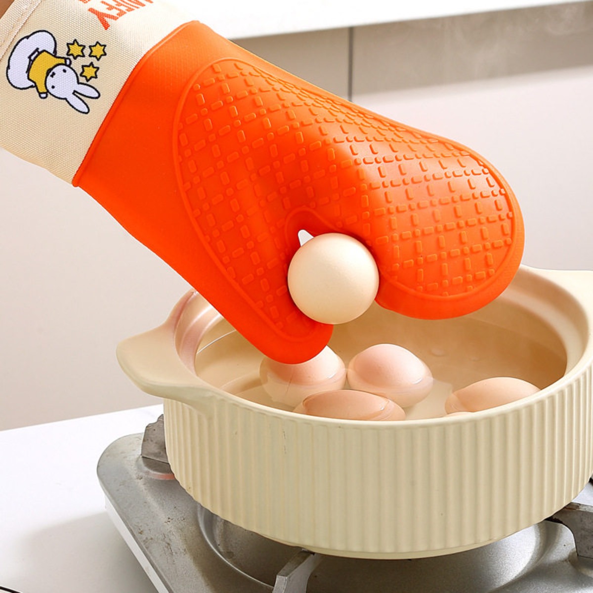 Cute Miffy Rabbit Silicone Hea - đánh giá và giá Heat Resistant Glove