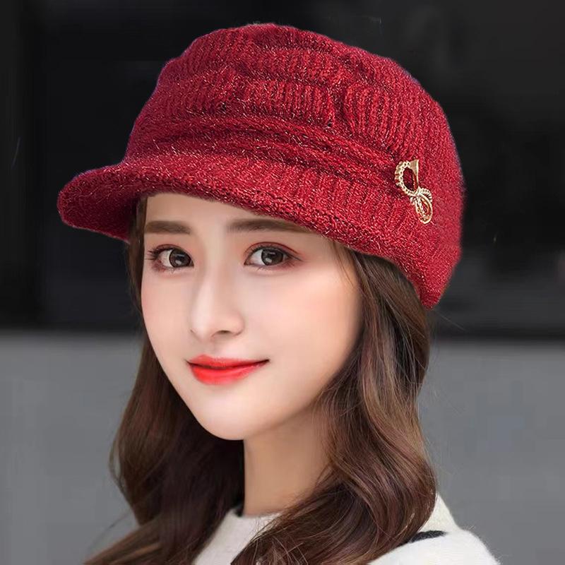 Winter Warm Hat Knitted Hat Ca - đánh giá và giá Wool Glove Lined
