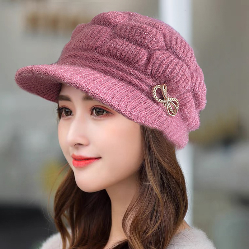 Winter Warm Hat Knitted Hat Ca - đánh giá và giá Wool Glove Lined