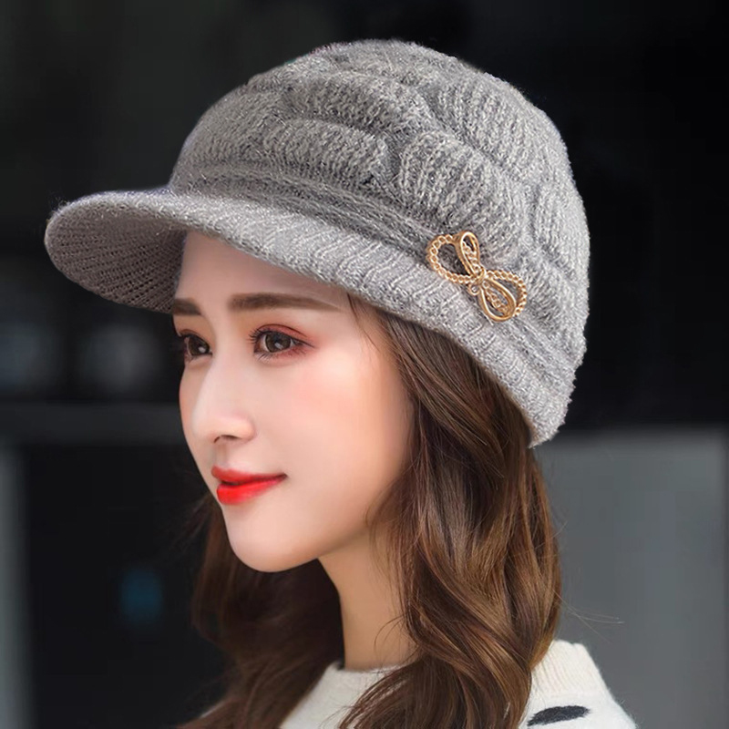 Winter Warm Hat Knitted Hat Ca - đánh giá và giá Wool Glove Lined