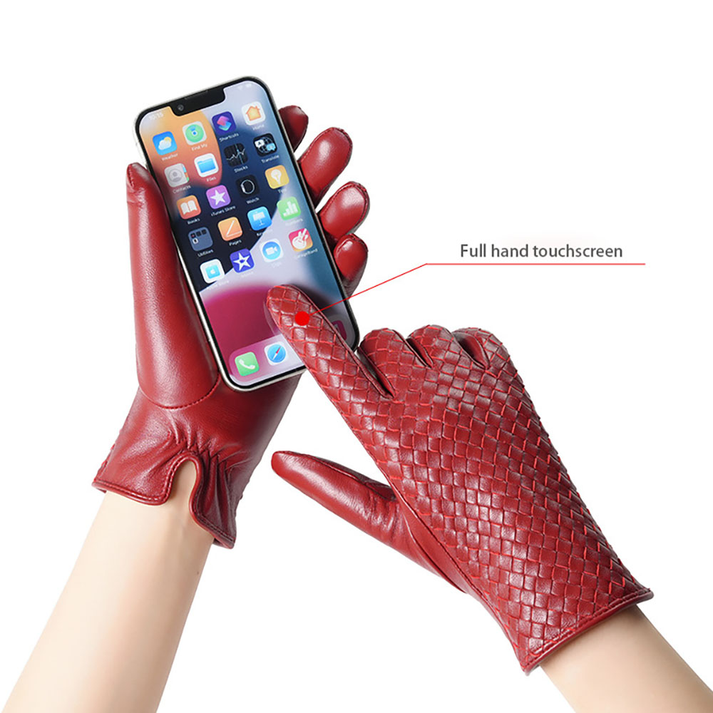 Winter Women's Real Leather Wa - đánh giá và giá Wool Glove Lined