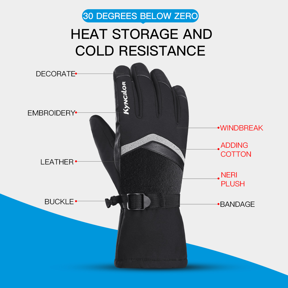 Winter Outdoor Cycling Ski Mou - đánh giá và giá Ski Glove Waterproof