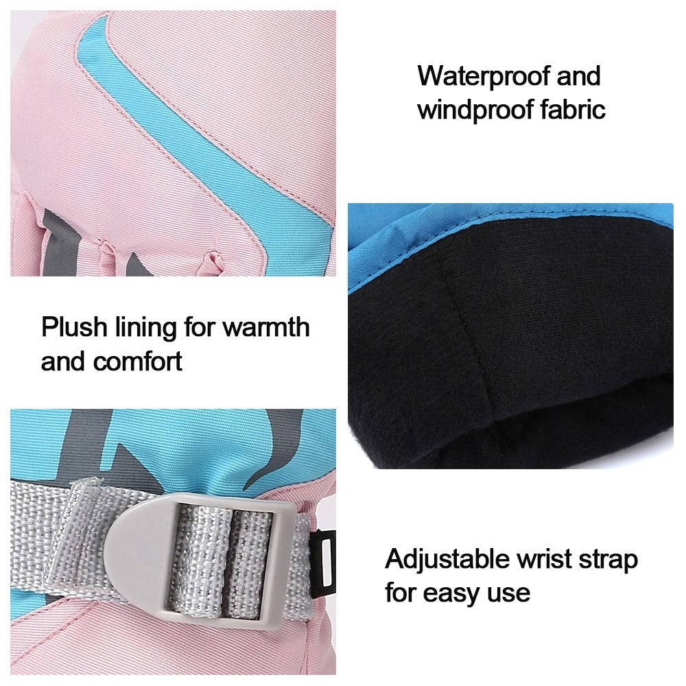 Cute Windproof Children Ski Gl - đánh giá và giá Ski Glove Waterproof
